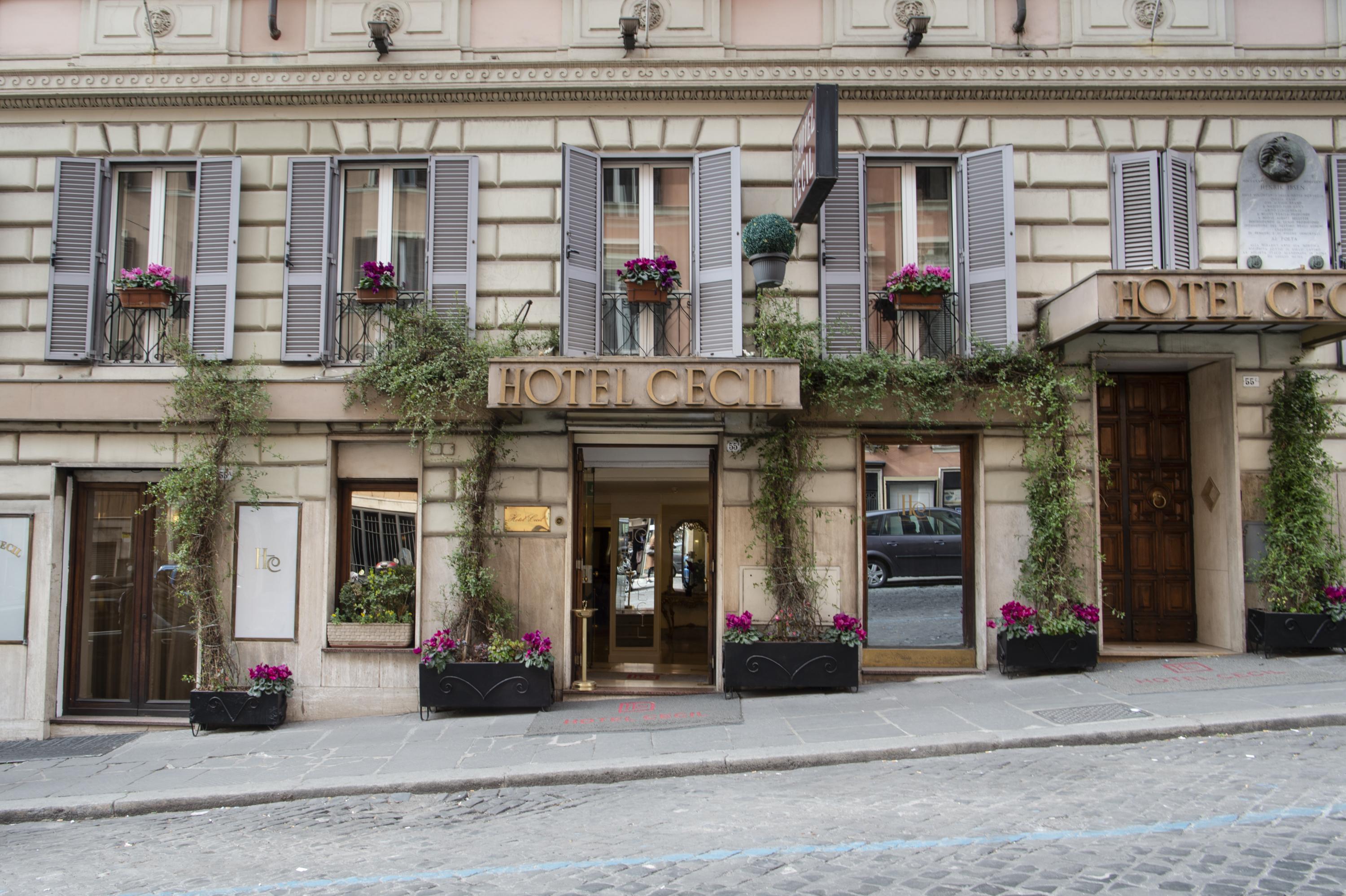 Hotel Cecil Roma Esterno foto